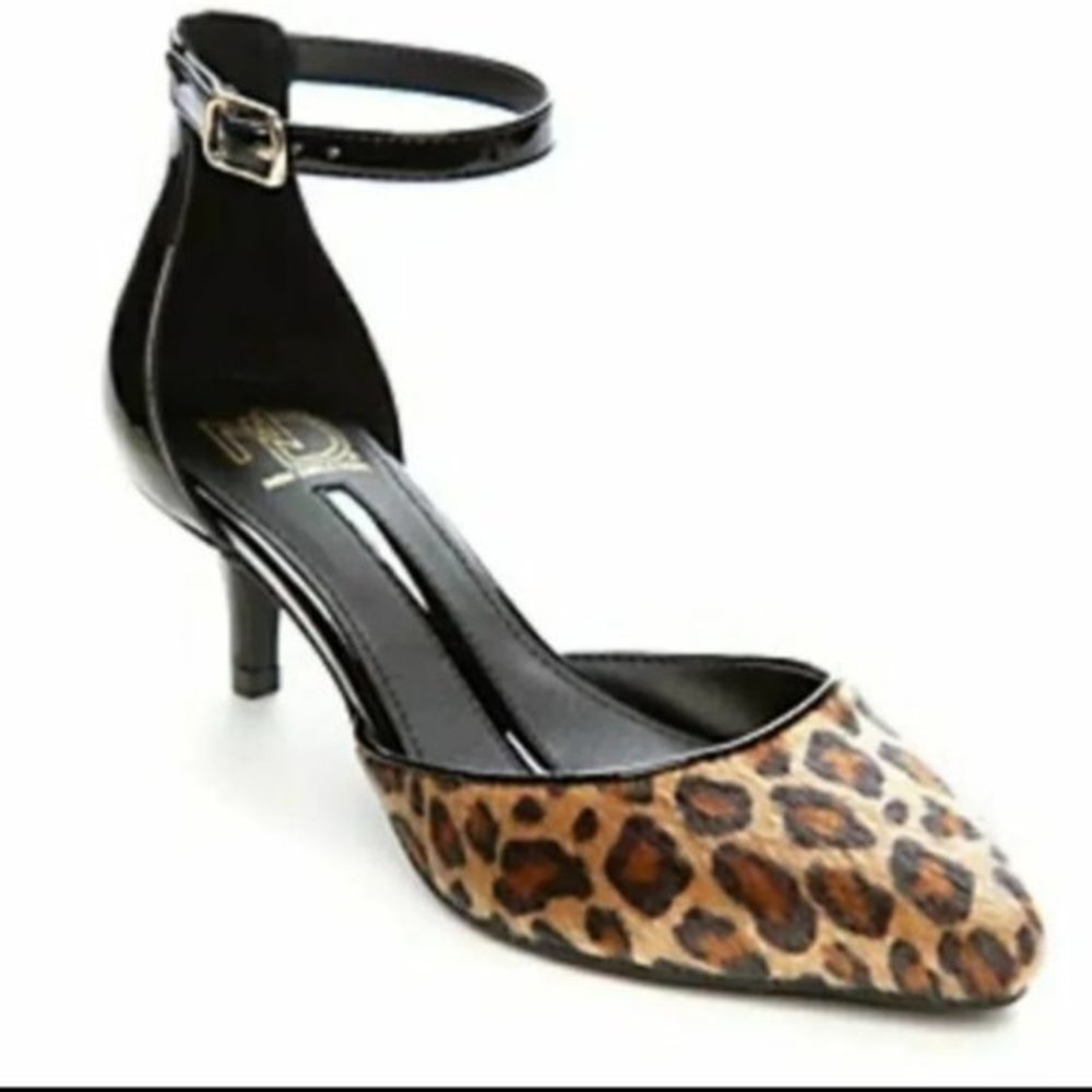 NWT Leopard Pumps Womens 8 New Directions